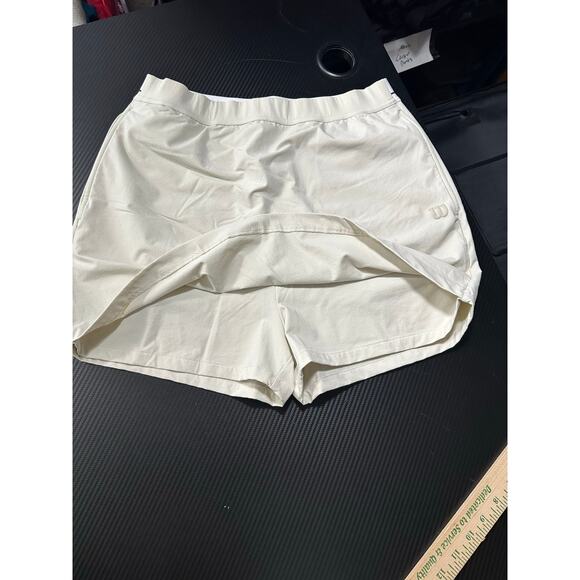 Wilson Sport Performance Skort Cream Size Medium Tennis Golf Athletic - Picture 5 of 9
